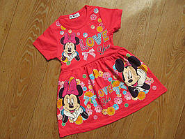 Яскраві сукні "Minnie&Mickey&Love". 5-8 років
