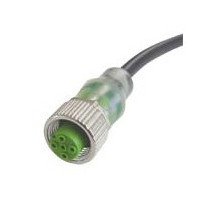 Роз'єм M12 з LED-індикацією для датчиків NPN, "мама", 4 pin, прямий, з кабелем 5 м
