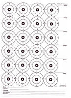 Мішень паперова Сателіт №7 "Вкладка" А4 50 аркушів (107)