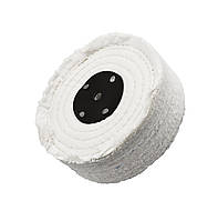 Круг полировальный для металла - Flexipads Stitched Cotton Mops 150x50 мм. 6x2" белый (52110)