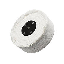 Круг полірувальний для металу — Flexipads Stitched Cotton Mops 150x50 мм. 6x2" білий (52110)