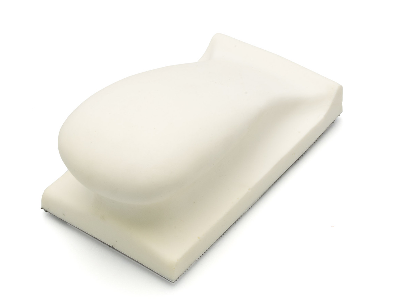 93075 125x70 мм. (5") Шліфований блок під руку білий — Flexipads Ergonomic Palm Grip White MEDIUM Block