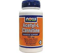 Жиросплювач Now Foods Acetyl L-Carnitine 500 mg 50caps