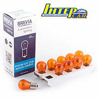 BREVIA PY21W BAU15s 12V 21W AMBER CP 12302C (1шт.)