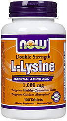 Амінокислоти NOW Foods L-Lysine 1000mg 250tab