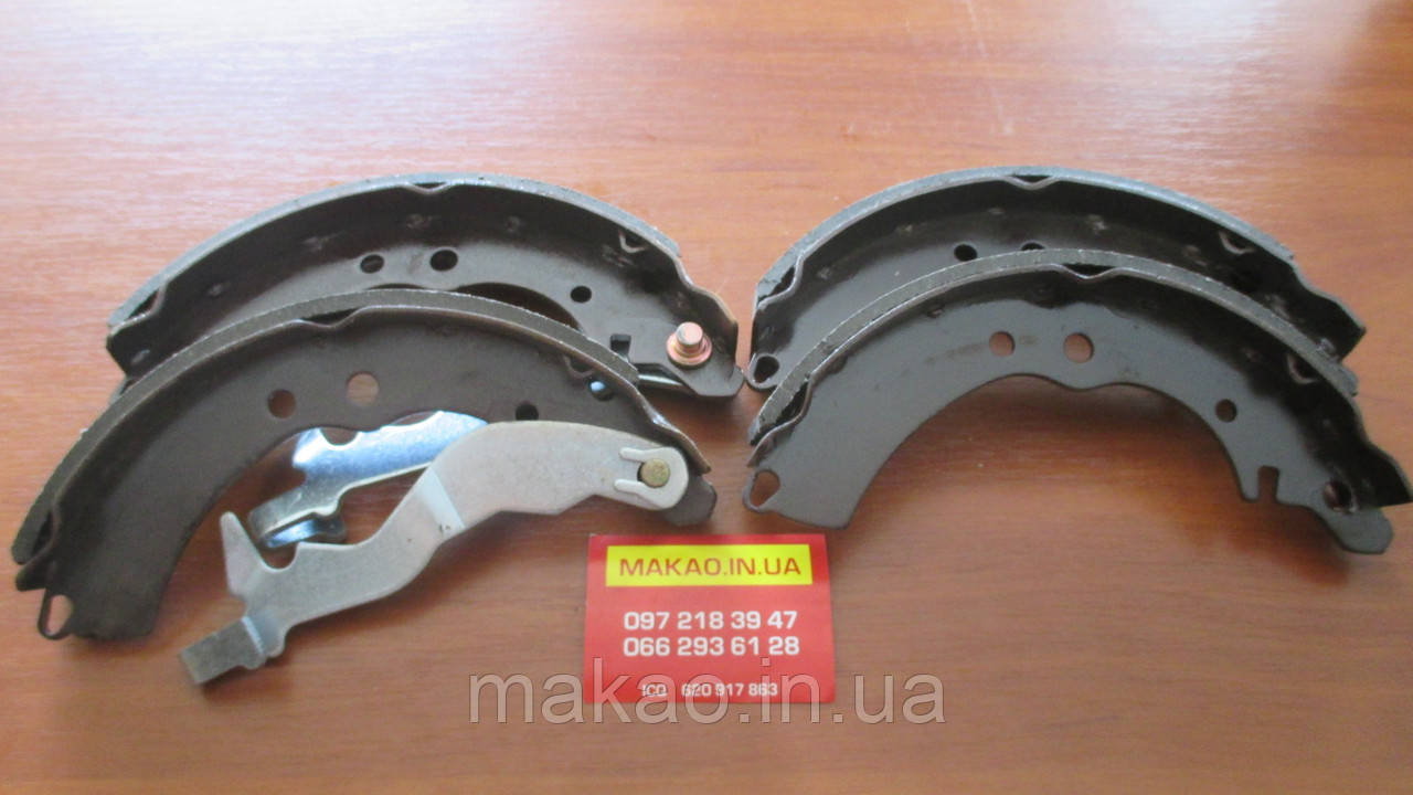 "Kimiko" Колодки гальмівні задні барабанні Chery Jaggi S21, Kimo S12