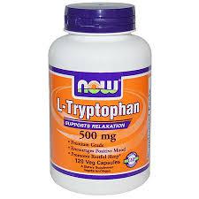 Амінокислоти NOW Foods L-Tryptophan 500mg 120 caps, фото 1