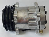 Компресор кондиціонера універсальний, аналог SANDEN, 7Н15, А2, 12 V, ACTECmax, фото 5