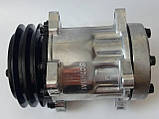 Компресор кондиціонера універсальний, аналог SANDEN, 7Н15, А2, 24V, ACTECmax, фото 4