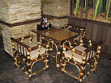 Меблі з бамбука ресторан, кафе, фото 5
