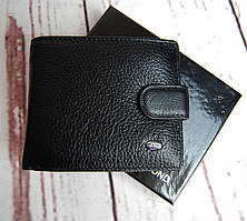 Класичний чоловічий шкіряний гаманець. Натуральна шкіра ЕК18