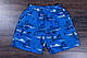 Чоловічі пляжні шорти (плащівка), синього кольору - фото 3 - id-p700423298