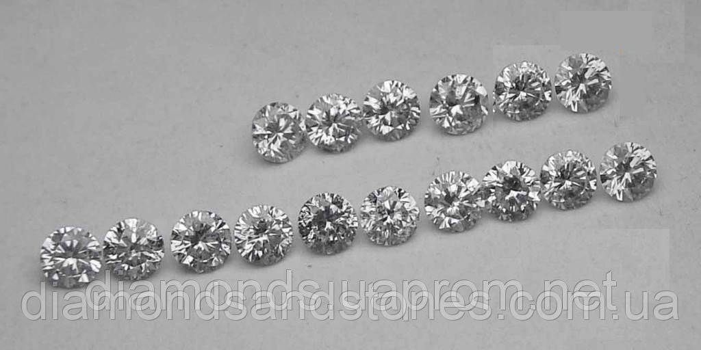 Діамант 3,5 ММ 0.16 КТ { КРАЩА ЦІНА } Чистота 4/5, фото 1