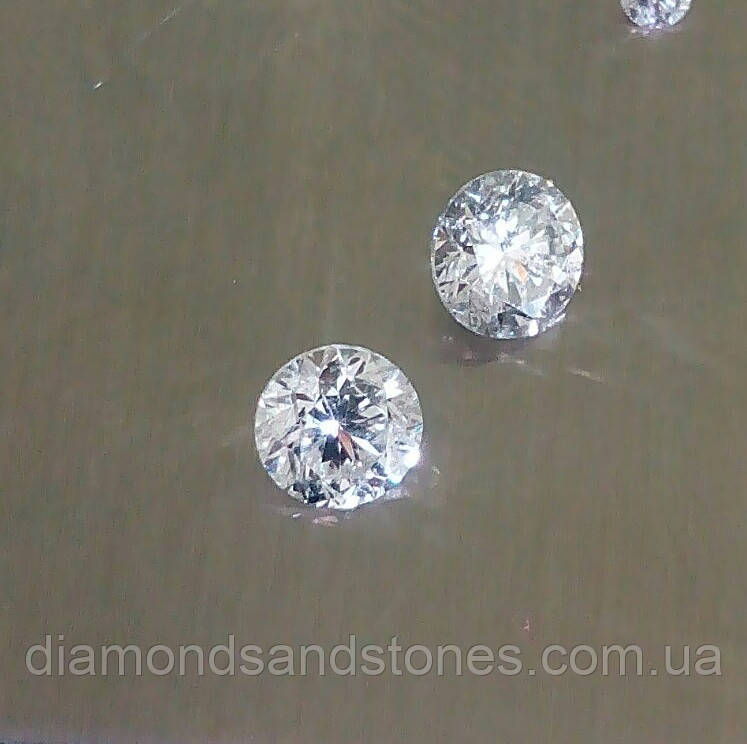 Діамант 3,3 ММ 0,14 Карат [КРАЩА ЦіНА В УКРАЇНі], фото 1