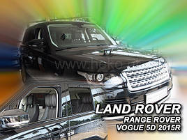 Дефлектори вікон (вітровики) Land Rover Voque IV 5d 2012+ (HEKO)