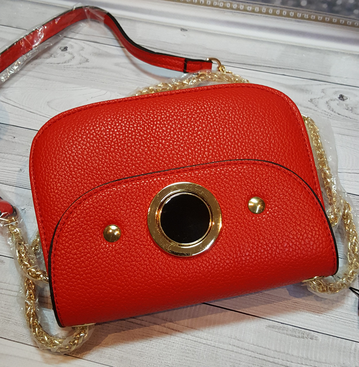 Красная маленькая сумочка - фото 5 - id-p573710826