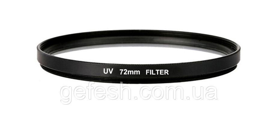 УФ ультрафіолетовий фільтр 72 мм UV Nikon Canon