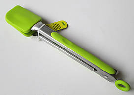 Щипці сервірувальні Maestro MR-1166, силіконові, 23 см, зелені