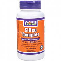 Кремниевый комплекс NOW Foods Silica Complex 90 tabs