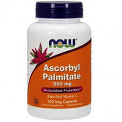 Вітаміни NOW Foods Ascorbyl Palmitate 500mg caps 100