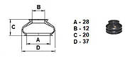 Пыльник универсальный для шаровой опоры, рулевого наконечника (12*28*20)