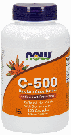 Витамины NOW Foods C - 500 Calcium Ascorbate 250 caps