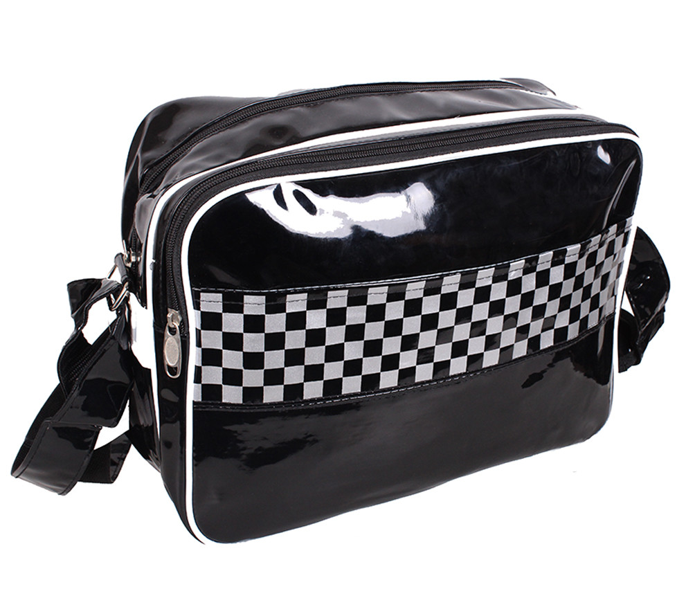 Спортивна сумка зі штучної шкіри sport303712 чорна, фото 1