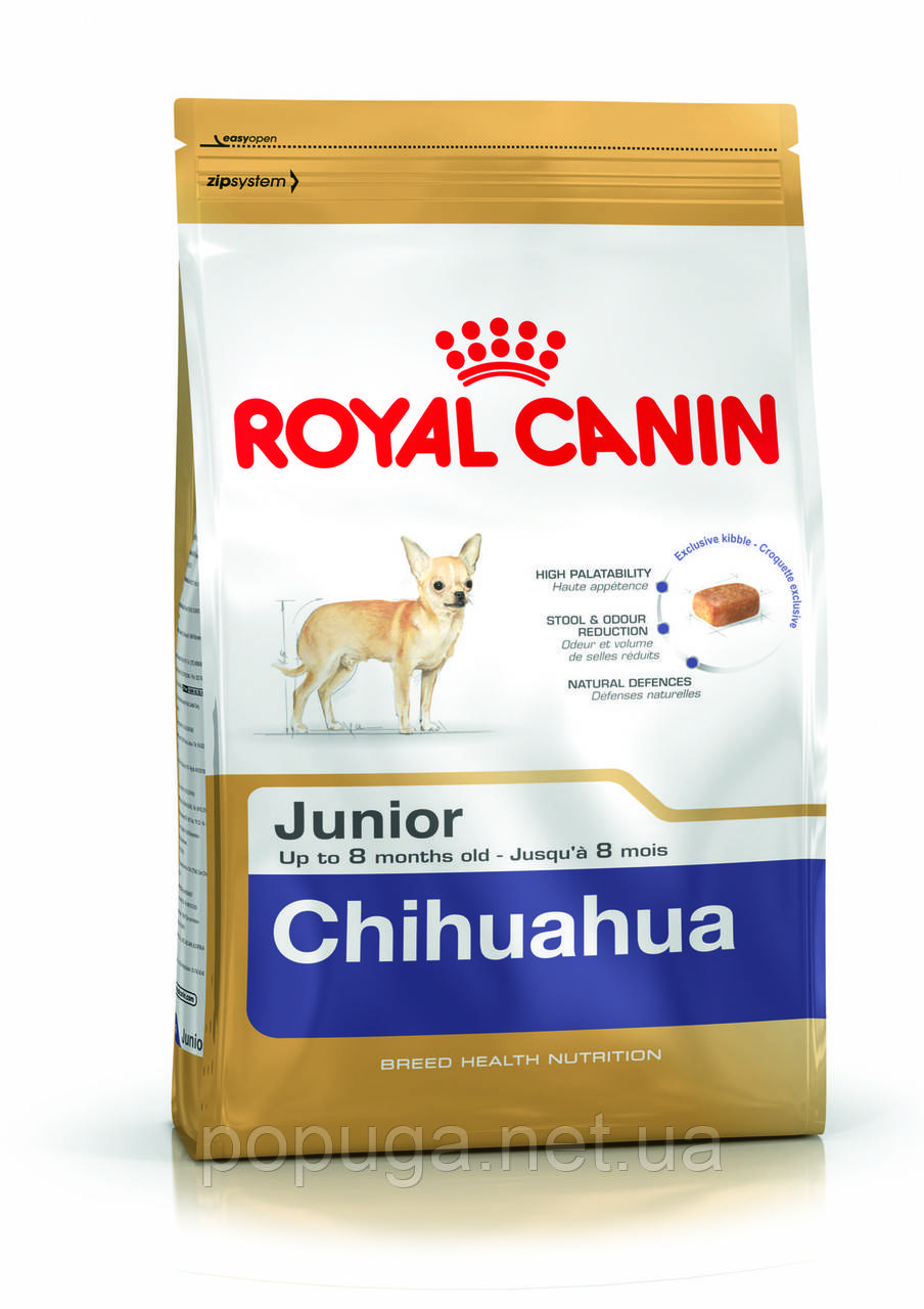Royal Canin Chihuahua Junior корм для чихуахуа, 0,5 кг