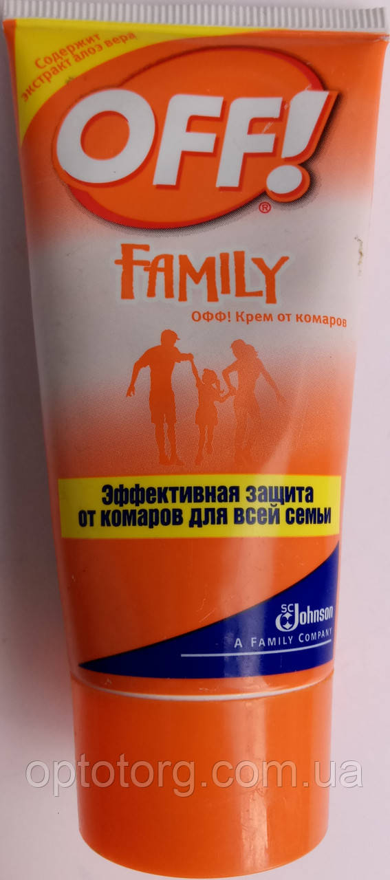 Крем Off family для всієї родини від комарів 50 мл немає термінів придатності