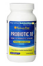 Пробіотик Puritan's Pride Probiotic 10 млрд 120 Capsules