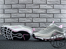 Жіночі кросівки Nike Air Max 97 OG QS Silver/Pink 884421-202, фото 2