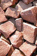 Камені малиновий кварцит 20 кг для лазні та сауни