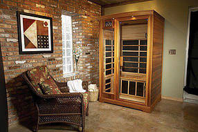 Інфрачервона сауна кабіна двомісна Helo HSI 20 хемлок