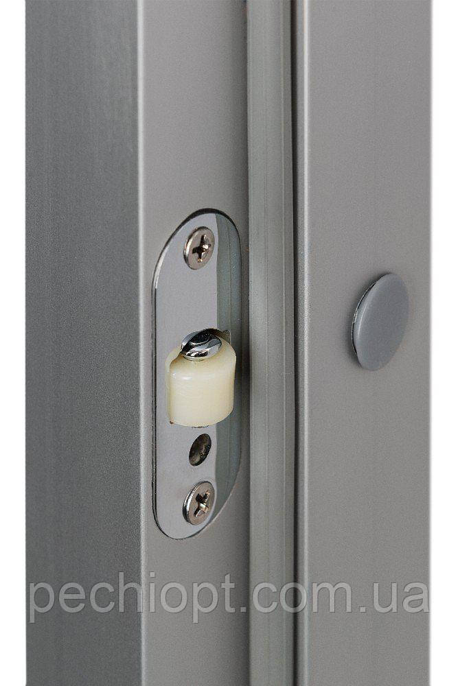 Стеклянная дверь для хамама матовая бронза 80/200 алюминий - фото 4 - id-p700843740