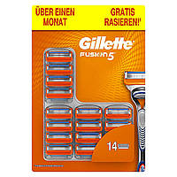 Кассета для бритья Gillette Fusion5 Rasierklingen, 14 Stück