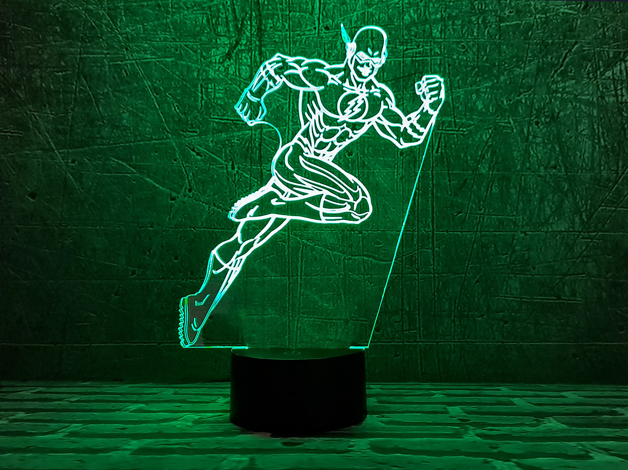 Дитячий нічник — світильник "Флеш" 3DTOYSLAMP, фото 1