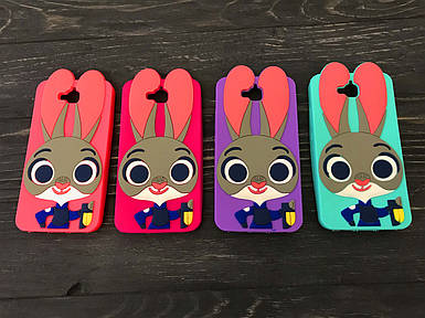 Гумовий 3D чохол для Huawei Y6 PRO Джуді (4 кольори)