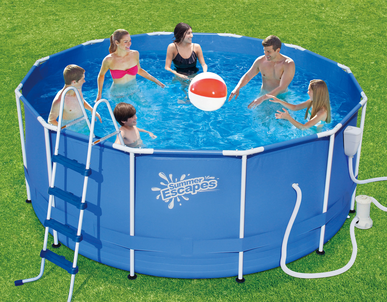 Каркасний басейн 366 х 122 см Steel Pro Frame Pool BestWay 56420 Steel Pro Max"