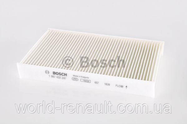 BOSCH 1987432247 — Фільтр салону на Рено Флюенс