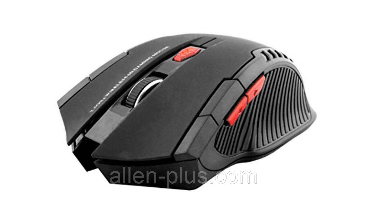 Миша ігрова бездротова FANTECH W4 RAIGOR (2000 DPI), Black, Wireless