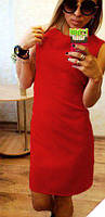 Літнє плаття Футляр (Червоний)