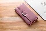 Гаманець жіночий з екошкіри Baellerry (бузковий), фото 2
