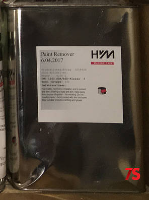 Високоефективна змивка старої фарби, шпаклівки (кислотна основа) Paint Remover, фото 1