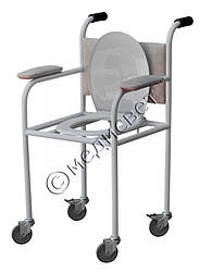 Крісло-туалет КТП медичне пересувне