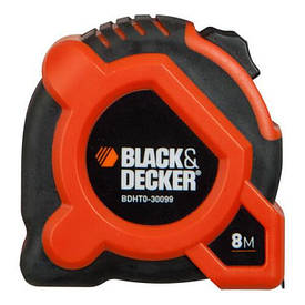 Рулетка вимірювальна 8м х 28мм BLACK + DECKER BDHT0-30099