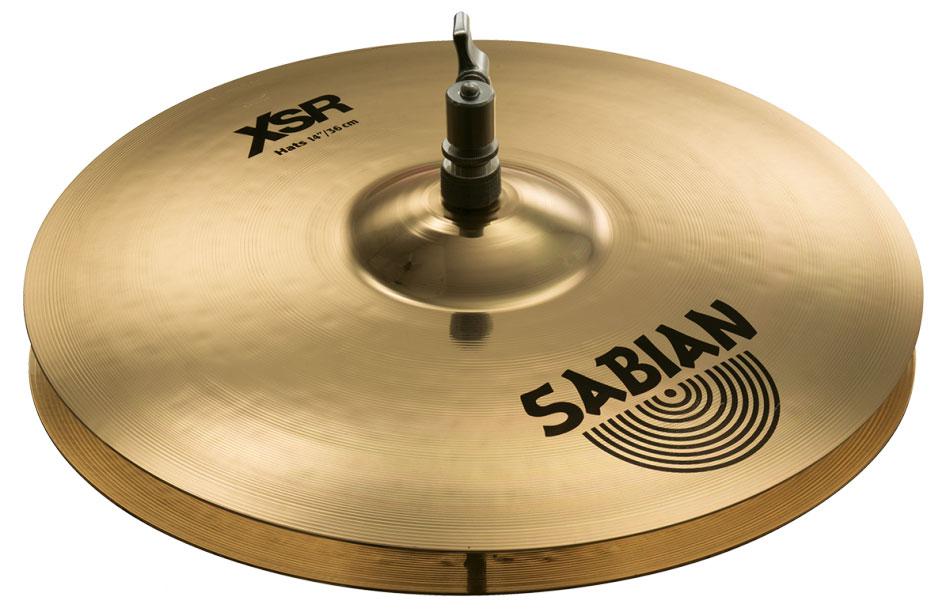 Тарілка Sabian 14" XSR Hats Brilliant, фото 1