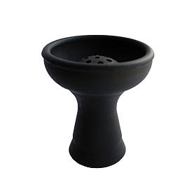 Чаша силіконова класична з дірками чорна