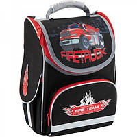 Рюкзак школьный каркасный Kite Firetruck K18-501S-1