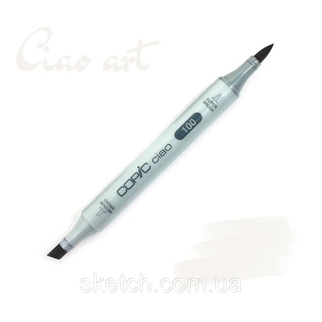 Copic маркер Ciao, #W-0 Warm gray, фото 1