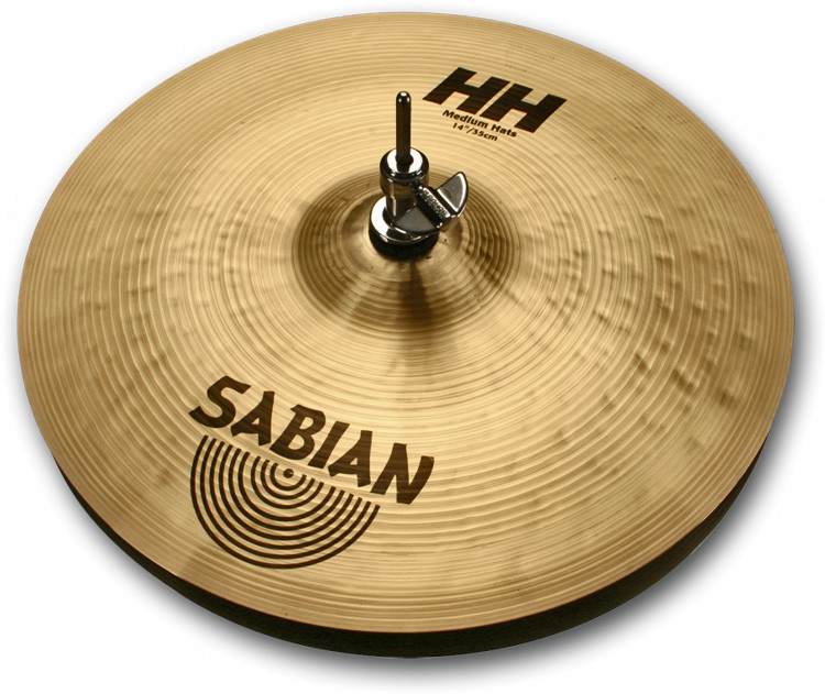 Тарілка Sabian 14" HH Medium Hats Brilliant, фото 1